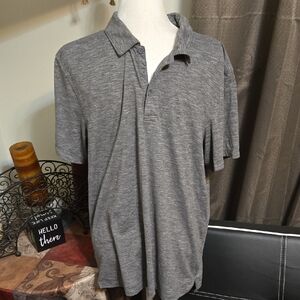 J. Crew Heather Gray Polo Shirt